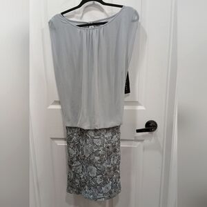 ✨ NWT sleeveless sheer & lace dress